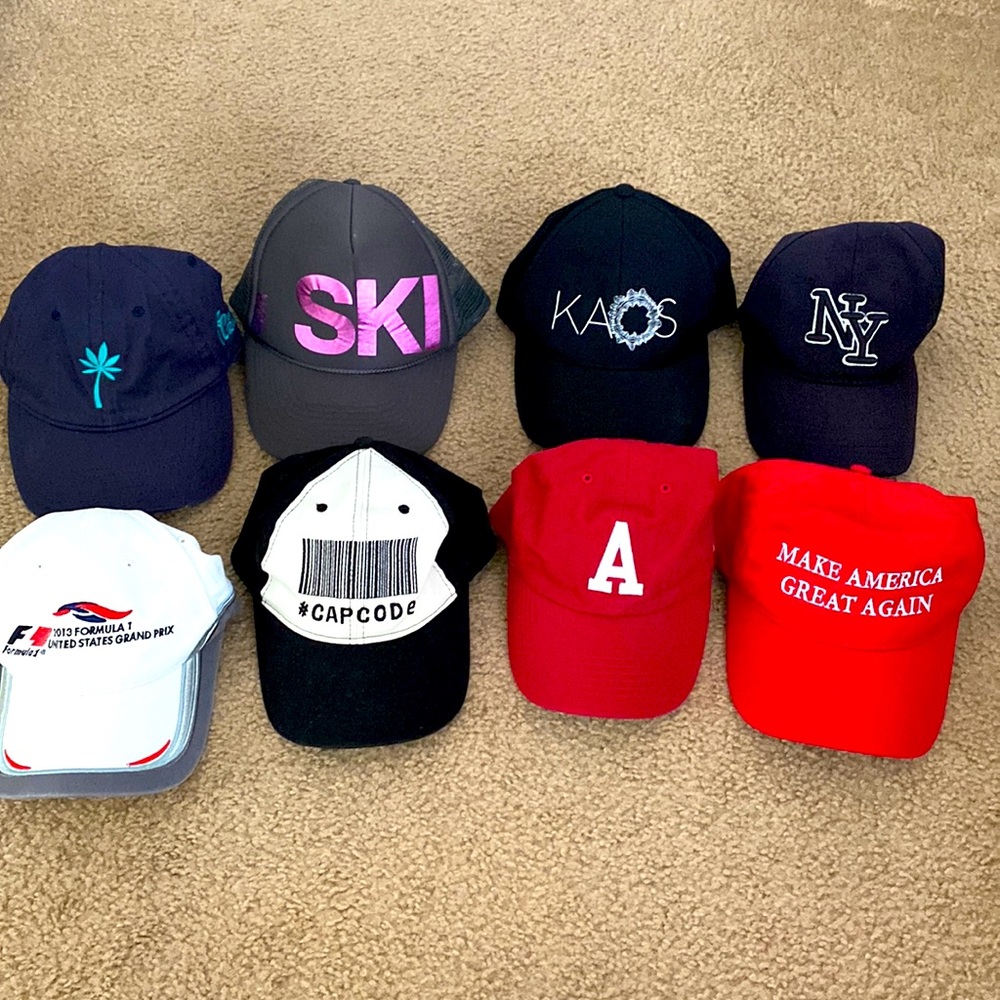 8 of Baseball hats
